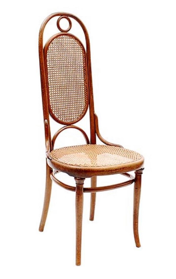 Image 1 of 10 Alte Thonet Stühle: Thonet 207R 'Lange Jan'