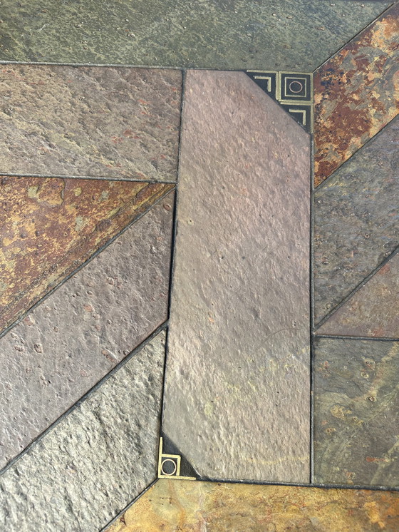 Image 1 of J.W.Z Verweij Stein-Couchtisch