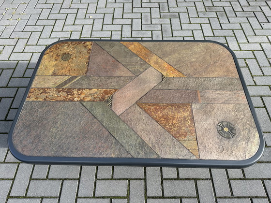 Image 1 of J.W.Z Verweij Stein-Couchtisch