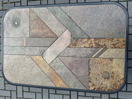 Image 1 of J.W.Z Verweij Stein-Couchtisch