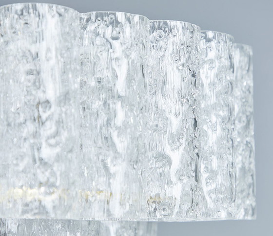 Image 1 of Doria Kronleuchter aus Glas und Messing, 1960er Jahre