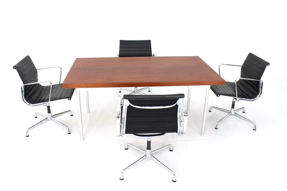 Image 1 of Hans J. Wegner Mod. 318 Dining Table / Esstisch with Teak Wood, 1a restored