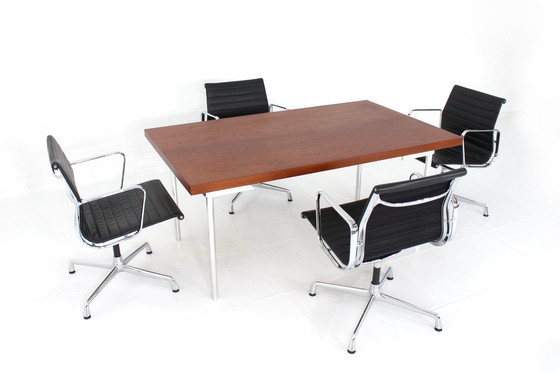 Image 1 of Hans J. Wegner Mod. 318 Dining Table / Esstisch with Teak Wood, 1a restored