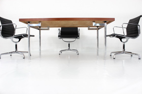 Image 1 of Hans J. Wegner Mod. 318 Dining Table / Esstisch with Teak Wood, 1a restored