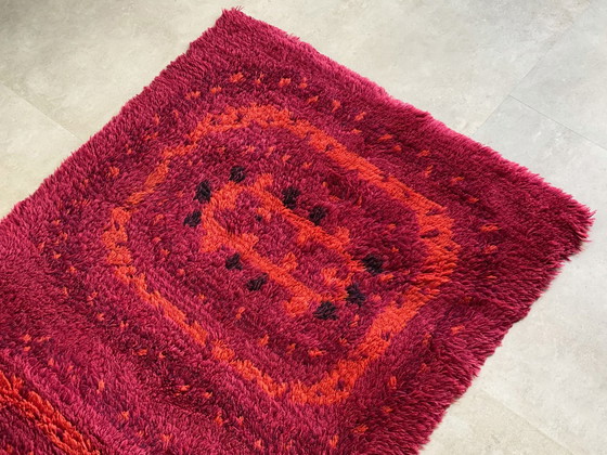 Image 1 of Rya-Teppich im Skandinavisch Vintage Design