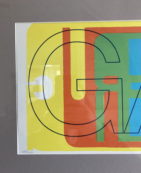 Image 1 of Sef Peeters Litho - Gehe zurück 1998