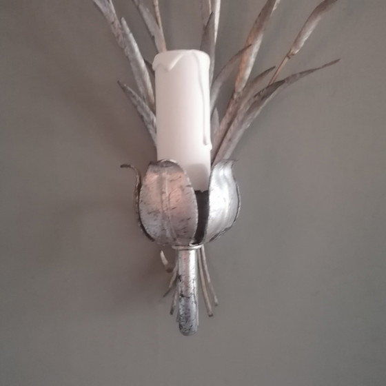 Image 1 of 2x Hans Kögl Maisgarbenlampen