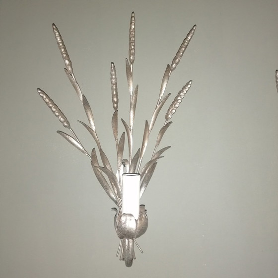 Image 1 of 2x Hans Kögl Maisgarbenlampen