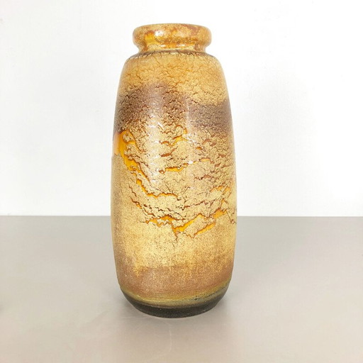 Bodenvase aus fetter Lava-Keramik von Scheurich, Deutschland 1970