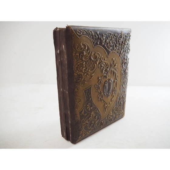 Image 1 of Vintage-Fotoalbum aus Leder