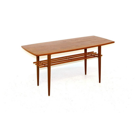 Image 1 of Vintage Couchtisch aus Teakholz, Schweden 1950