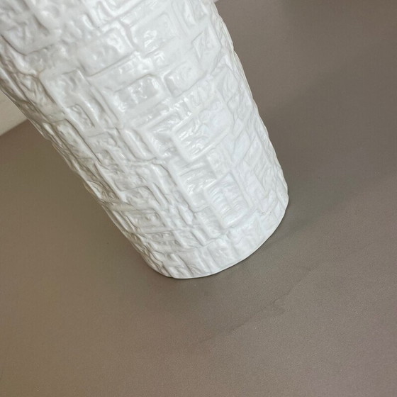 Image 1 of Vintage Op Art Porzellanvase von Martin Freyer für Rosenthal, Deutschland 1970er Jahre