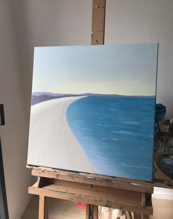 Image 1 of Öl auf bespannten Keilrahmen - Format 50x50cm