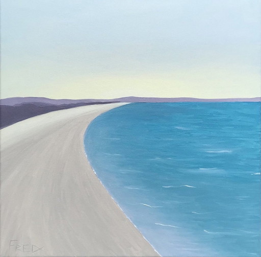 Öl auf bespannten Keilrahmen - Format 50x50cm