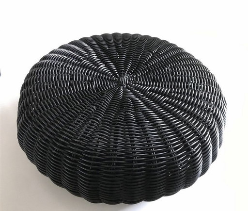 Hocker - Ottomane skandinavisches Design Vintage 1990s