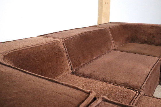 Image 1 of Cor Trio Modular Sofa In Braun Teddy von Team Form Ag, 1970S