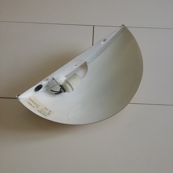 Image 1 of Halbmond Messing Wandleuchte 40cm