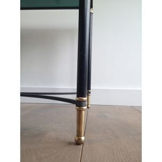 Image 1 of Vintage Couchtisch aus Messing und lackiertem Metall, 1950