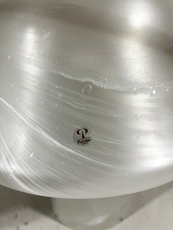 Image 1 of Peill & Putzler Glas Pilz Tischlampen 1970'S