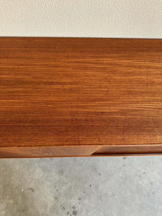 Image 1 of Vintage Danish Lowboard 3 Schiebetüren