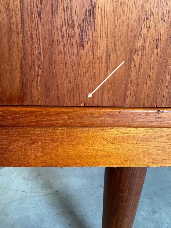 Image 1 of Vintage Danish Lowboard 3 Schiebetüren