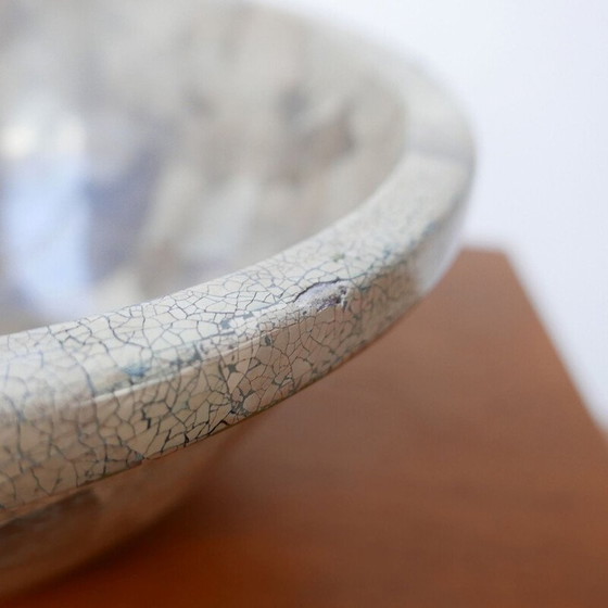 Image 1 of Schale aus Keramik mit Mosaik, England 1980