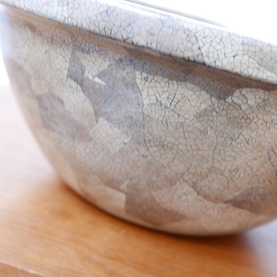 Image 1 of Schale aus Keramik mit Mosaik, England 1980