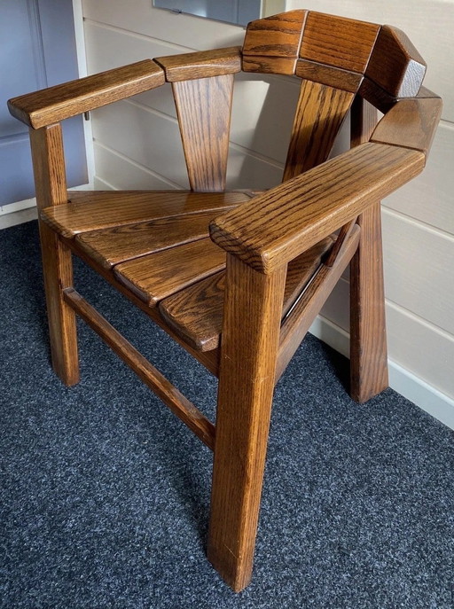 Vintage-Stuhl aus Eiche