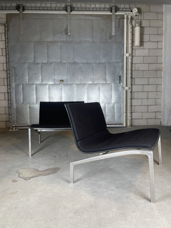 Image 1 of 2x Fritz Hansen PL200 Lounge-Sessel von Pierro Lissoni