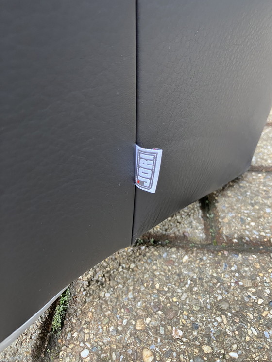 Image 1 of Jori Angel 1Sitz + Fußhocker Anthrazitgraues Lipano Leder