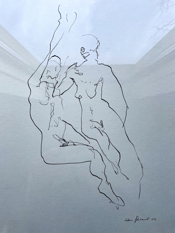 Image 1 of 2 Strichzeichnungen Nudes1 & 2 - Diana Filiaert (2002)