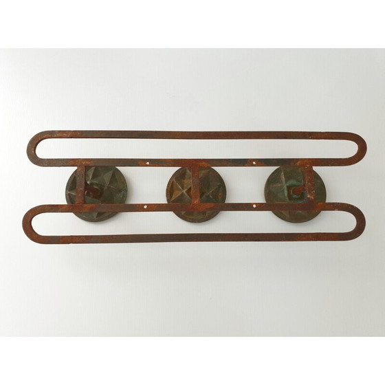 Image 1 of Berwing art deco wandmontierte vintage garderobe