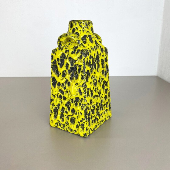 Image 1 of Vintage Keramik Fett Lava Vase von Es Keramik, Deutschland 1970er