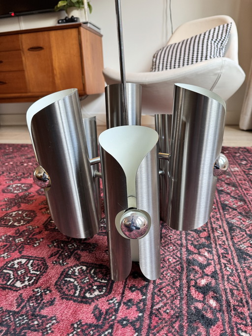 Polam Hängelampe 70'S mit 6 Lampen