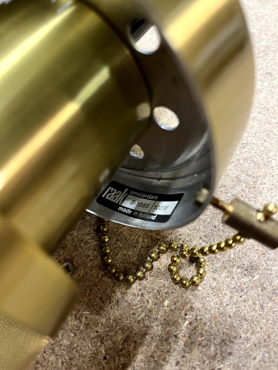 Image 1 of Raak Gold Scale - B-1065 1972 Pendelleuchte