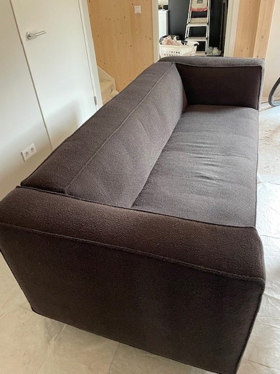 Image 1 of Gelderland 6400 3-Sitzer Sofa Schwarzer Stoff