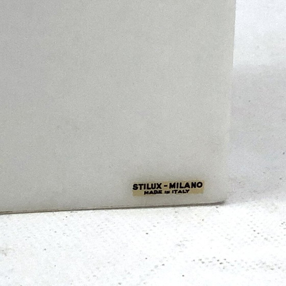 Image 1 of Paar alte Wandlampen aus Plexiglas Modell "Grosseto" von Stilux Milano, Italien 1960