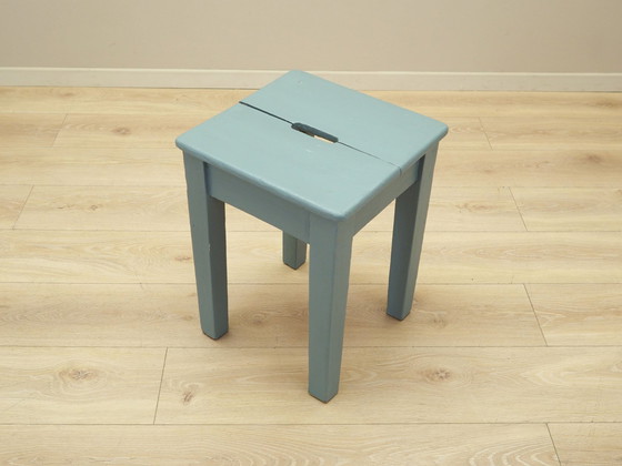 Image 1 of Hocker aus Kiefer, Dänisches Design, 1950er Jahre, Herstellung: Dänemark