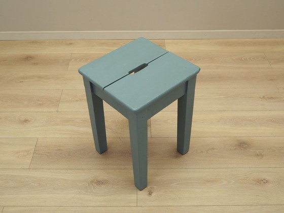 Image 1 of Hocker aus Kiefer, Dänisches Design, 1950er Jahre, Herstellung: Dänemark