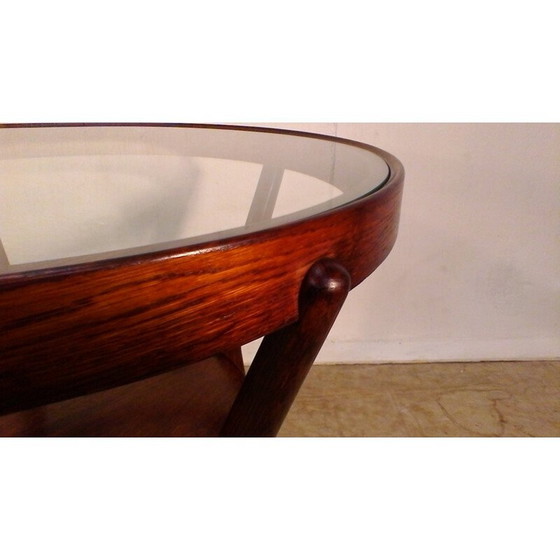 Image 1 of Konferenz-Couchtisch aus Holz von Koželka und Kropáček, Tschechoslowakei 1930