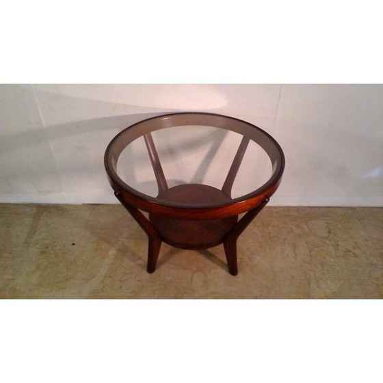 Image 1 of Konferenz-Couchtisch aus Holz von Koželka und Kropáček, Tschechoslowakei 1930