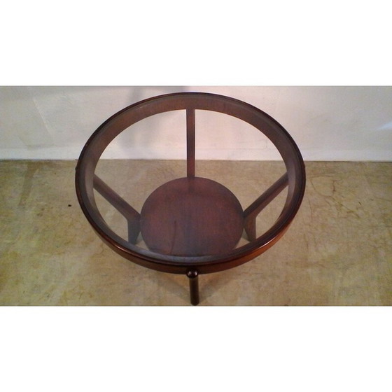 Image 1 of Konferenz-Couchtisch aus Holz von Koželka und Kropáček, Tschechoslowakei 1930