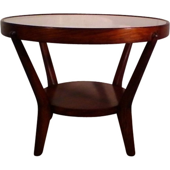 Image 1 of Konferenz-Couchtisch aus Holz von Koželka und Kropáček, Tschechoslowakei 1930