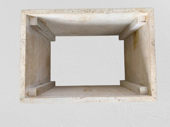Image 1 of Couchtisch aus Travertin von Fedam