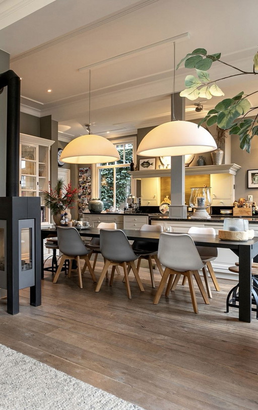 2x Kuppel-Pendelleuchten Formadri Kayradome