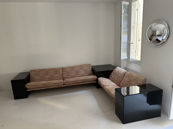 Image 1 of Sofas Von Italienischen Designern, 70er und 80er Jahre