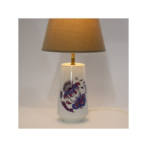 Keramiklampe "acapulco" von Limoges, Frankreich 1950er Jahre