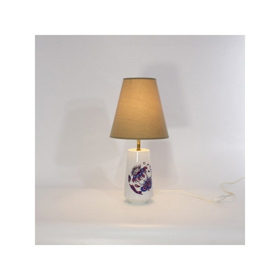 Image 1 of Keramiklampe "acapulco" von Limoges, Frankreich 1950er Jahre