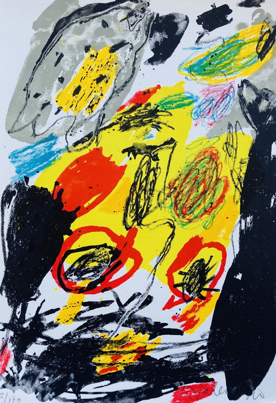 Image 1 of Kees Salentijn - Farbenfroher Siebdruck