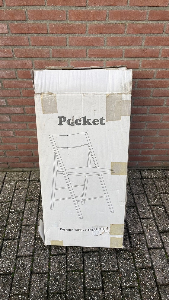 Image 1 of 4X Pocket Cantarutti Petricich Stoelen